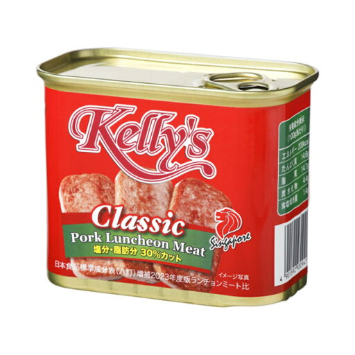 国分 K&K Kelly's ランチョンミート クラシック 340g ×24個 缶詰 豚肉 ポーク おつまみ おかず 防災 備蓄 国分 K&K Kelly's ランチョンミート クラシック 340g ×24個 缶詰 豚肉 ポーク おつまみ おかず 防災 備蓄