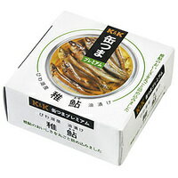 K&K国分缶詰缶つまプレミアムびわ湖産稚鮎油漬け80g缶