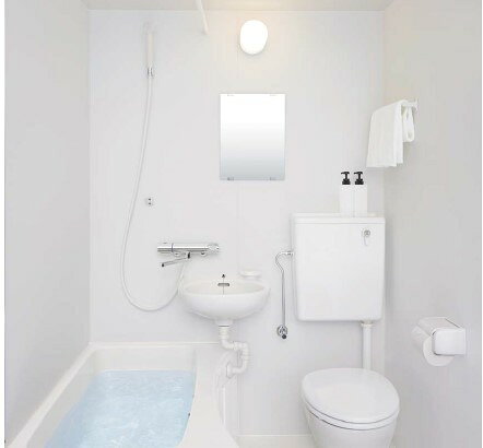 BLCW-1216LBE-B　標準仕様　LIXIL　集合用システムバスルーム BLCW　1216サイズ