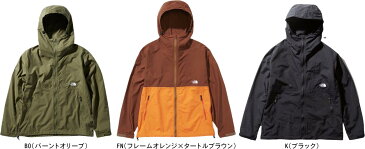 【送料無料】【あす楽】THE NORTH FACE ノースフェイス コンパクトジャケット(メンズ) Compact Jacket NP71830 BO(バーントオリーブ)・FN(フレームオレンジ×タートルブラウン)・K(ブラック)
