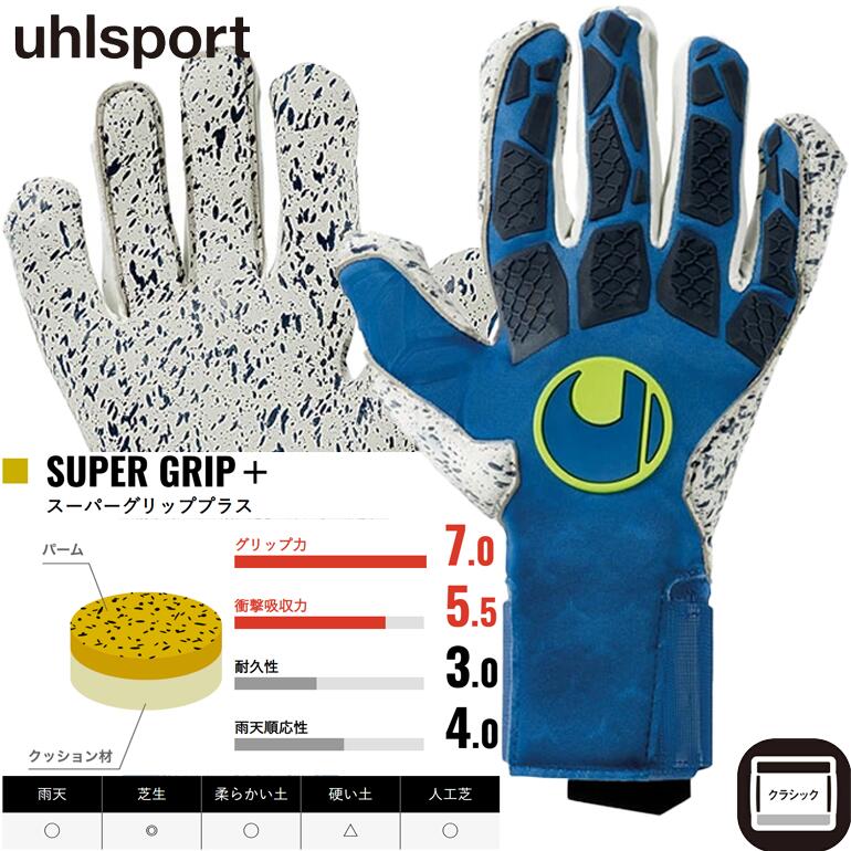 \土日祝も14時までのご注文で即日出荷/『 uhlsport | ウールシュポルト 』 サッカー フットサル ゴールキーパー グローブ ハイパーアクト スーパー...