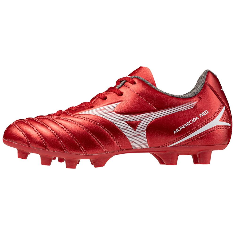 ＼土日祝も14時までのご注文で即日出荷／ モナルシーダNEO 3 SELECT Jr 『 MIZUNO | ミズノ 』 ジュニア サッカースパイク モナルシーダ ネオ 3 セレクト MONARCIDA NEO 3 SELECT Jr レッド×ホワイト 赤 白 サッカースパイク p1gb252560 P1GB2525