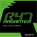 【送料無料】【メール便対応】andro アンドロ 卓球 ラバー ラザンターアール47 RASANTER R47 112288 #新チーム #新人戦 #衣替え #...