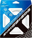 【お取り寄せ含】【5張までメール便対応可能】MIZUNO ミズノ ソフトテニス ガット ストリング ハイブリッドファイバー デュアル HYBRIDFIBER D...
