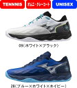 【お取り寄せ含】【送料無料】MIZUNO ミズノ テニスシューズ ウエーブエンフォースコート WIDE OC WAVE ENFORCE COURT WIDE O...