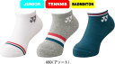 【メール便対応】YONEX ヨネックス テニス バドミントン ジュニアスニーカーインソックス3P 3足組 3足セット JUNIOR ジュニア 19223JY #...