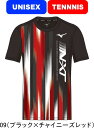 【メール便対応】MIZUNO ミズノ テニス バドミントン N-XT プラクティスシャツ 半袖Tシャツ UNISEX 男女兼用 62JAAZ12 09 Mサイズ...