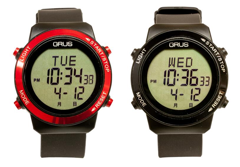 GRUS 歩幅がはかれるウォーキングウォッチ (1本入)
