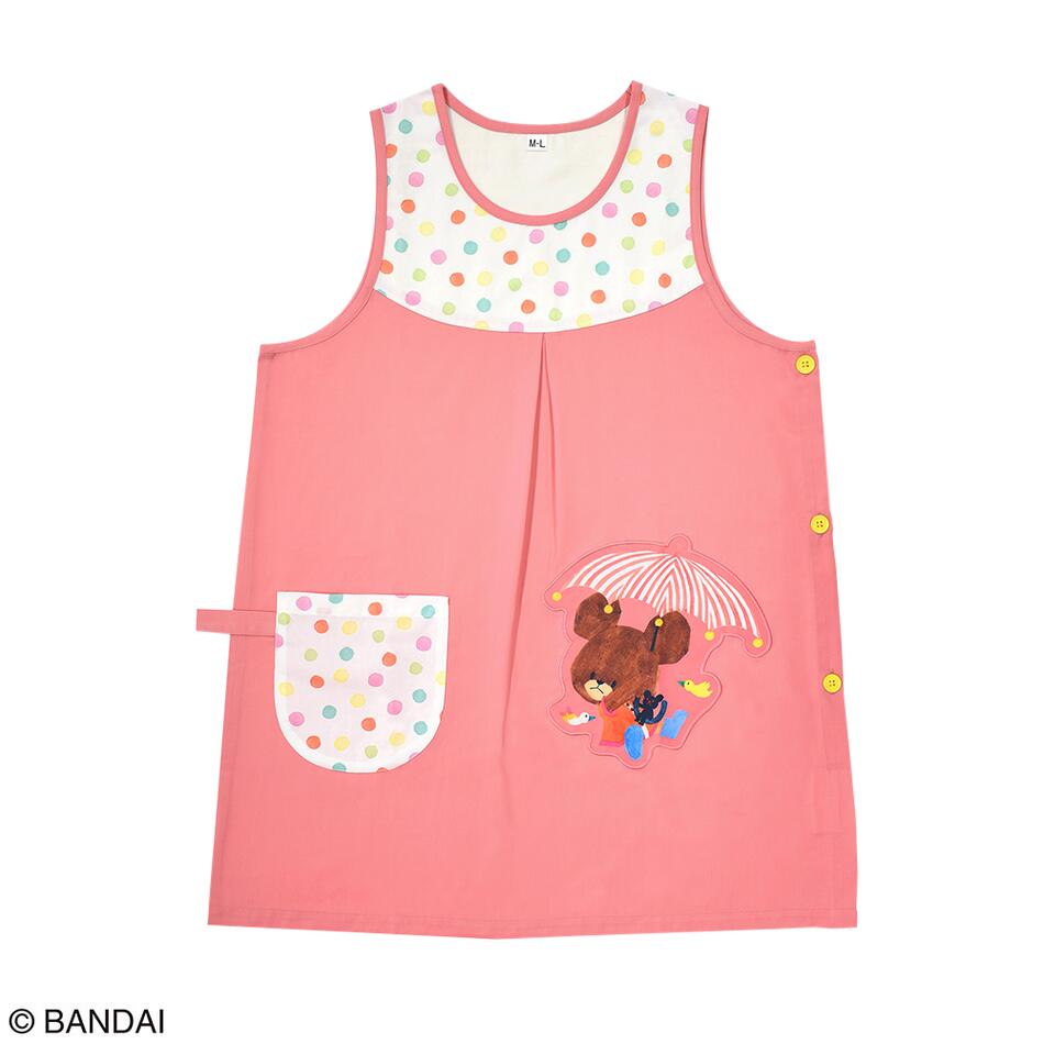 くまのがっこう 看護師・介護士用エプロン ST-IKU0004 (1着入)