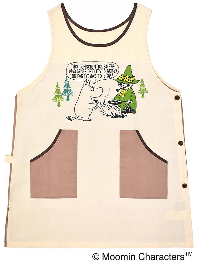 ムーミン エプロン ST-IM0053 (1着入)