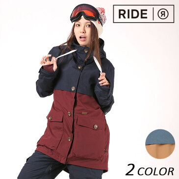 送料無料 SALE セール 50%OFF スノーボード ウェア ジャケット RIDE ライド Capital Fishtail Jacket Shell 17-18モデル レディース EE J20