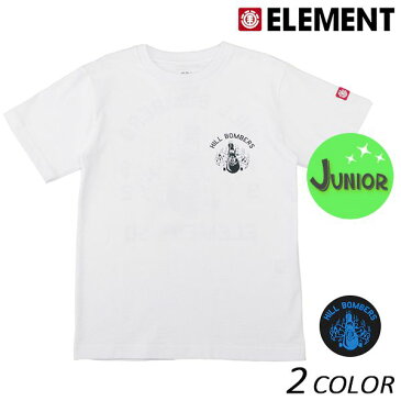 送料無料 キッズ 半袖 Tシャツ ELEMENT エレメント AI025-206 (130cm〜160cm) FF1 C30