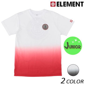 送料無料 キッズ 半袖 Tシャツ ELEMENT エレメント AI025-307 (130cm〜160cm) FF1 C30