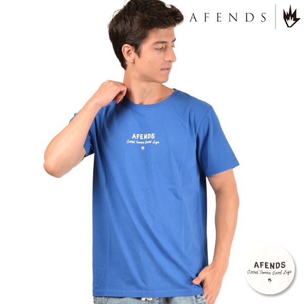 メンズ 半袖 Tシャツ AFENDS アフェンズ Good Life 18C1-09 FF3 F29 【返品不可】