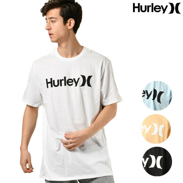 Hurley ハーレー メンズ 半袖 Tシャツ AH7935 トップス プリント ロゴ 定番 春 夏 春夏 秋 GG B25