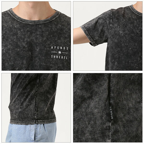 メンズ 半袖 Tシャツ AFENDS アフェンズ JM191051-1 Company カンパニー トップス カジュアル ストリート 春夏 GG1 D5