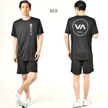 RVCA ルーカ メンズ 半袖 Tシャツ ユーティリティ 水陸両用 ラッシュガード AJ041-855 REVERT SS 吸水 速乾 UVカット H1S B29