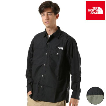 THE NORTH FACE ノースフェイス NUPSTE SHIRT メンズ 長袖シャツ NR11961 ロングスリーブ ヌプシ シャツ GG1 F1