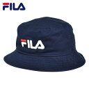 キッズ ジュニア ハット FILA フィラ 195713521 HAT FLS COTTON TWILL 帽子 子ども用 子供 ユース バケットハット GG1 G17