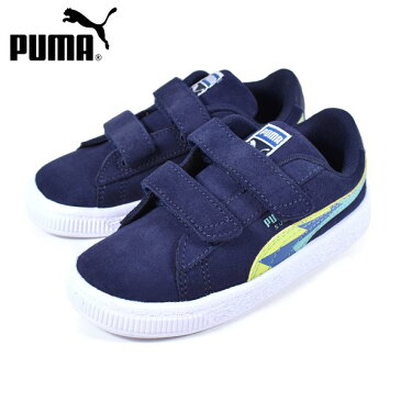 キッズ シューズ PUMA プーマ 370387-01 Suede Classic Lightning Vlnf スニーカー GX3 H3