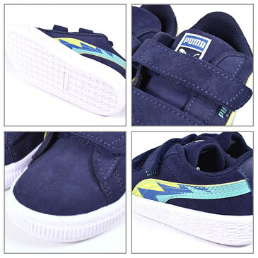 キッズ シューズ PUMA プーマ 370387-01 Suede Classic Lightning Vlnf スニーカー GX3 H3