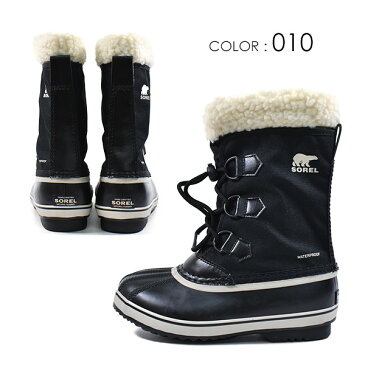 SOREL ソレル YOUTH PAC NYLON キッズ ブーツ NY1962-010 GG3 K23