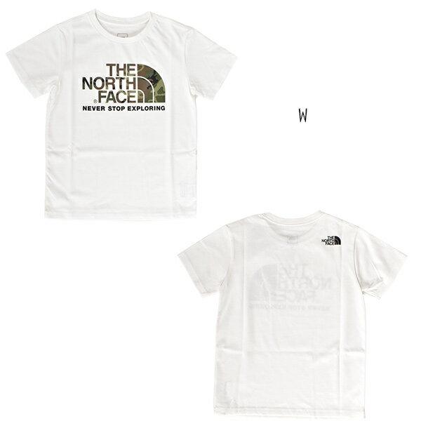 THE NORTH FACE ノースフェイス S/S Camo Logo Tee NTJ31992 ジュニア 半袖 Tシャツ 130cm〜150cm HH1 C10