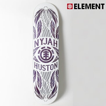 スケートボード デッキ ELEMENT エレメント AJ027-110 NYJAH FEATHERS PURPLE シグネチャーモデル 7.75インチ HH2 D4