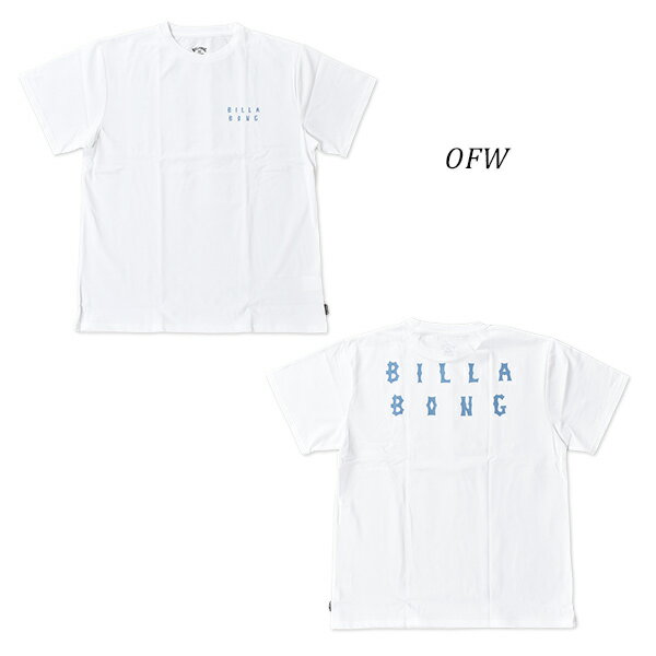 BILLABONG ビラボン BA011-871 メンズ ユーティリティ 半袖 Tシャツ ラッシュガード UVカット水陸両用 HX2 G13