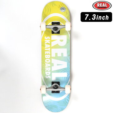 キッズ スケートボード コンプリートセット REAL リアル ISLAND OVAL 完成品 小学生 II D19