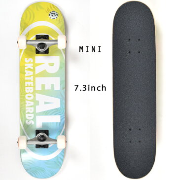 キッズ スケートボード コンプリートセット REAL リアル ISLAND OVAL 完成品 小学生 II D19