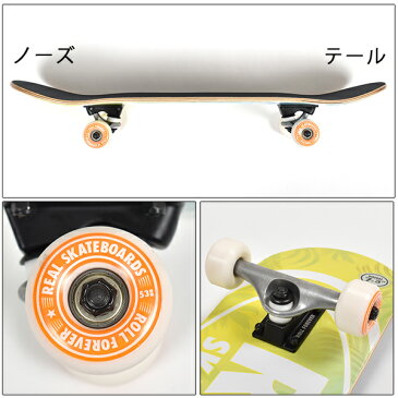 キッズ スケートボード コンプリートセット REAL リアル ISLAND OVAL 完成品 小学生 II D19