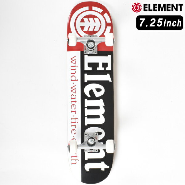 キッズ スケートボード コンプリートセット ELEMENT エレメント BB027-442 SECTION 7.25インチ 初心者 II ムラサキスポーツ H14