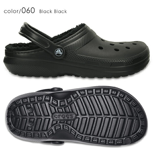 crocs クロックス CLASSIC LINED CLOG クラシック ラインド クロッグ 203591-060 メンズ サンダル JJ1 ムラサキスポーツ K20