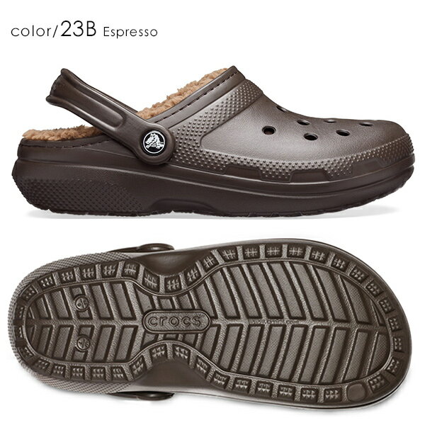 crocs クロックス CLASSIC LINED CLOG クラシック ラインド クロッグ 203591-23B メンズ サンダル II3 ムラサキスポーツ K20