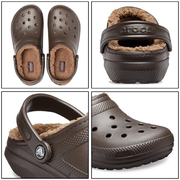 crocs クロックス CLASSIC LINED CLOG クラシック ラインド クロッグ 203591-23B メンズ サンダル II3 ムラサキスポーツ K20