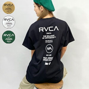 RVCA ルーカ BC043-241 レディース 半袖 Tシャツ ムラサキスポーツ限定 JJ1 D1