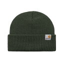 カーハート ニット帽 レディース Carhartt WIP カーハートダブリューアイピー STRATUS HAT LOW ストラタスハットロー I025741 メンズ レディース 帽子 ビーニー ニット帽 JJ3 J24