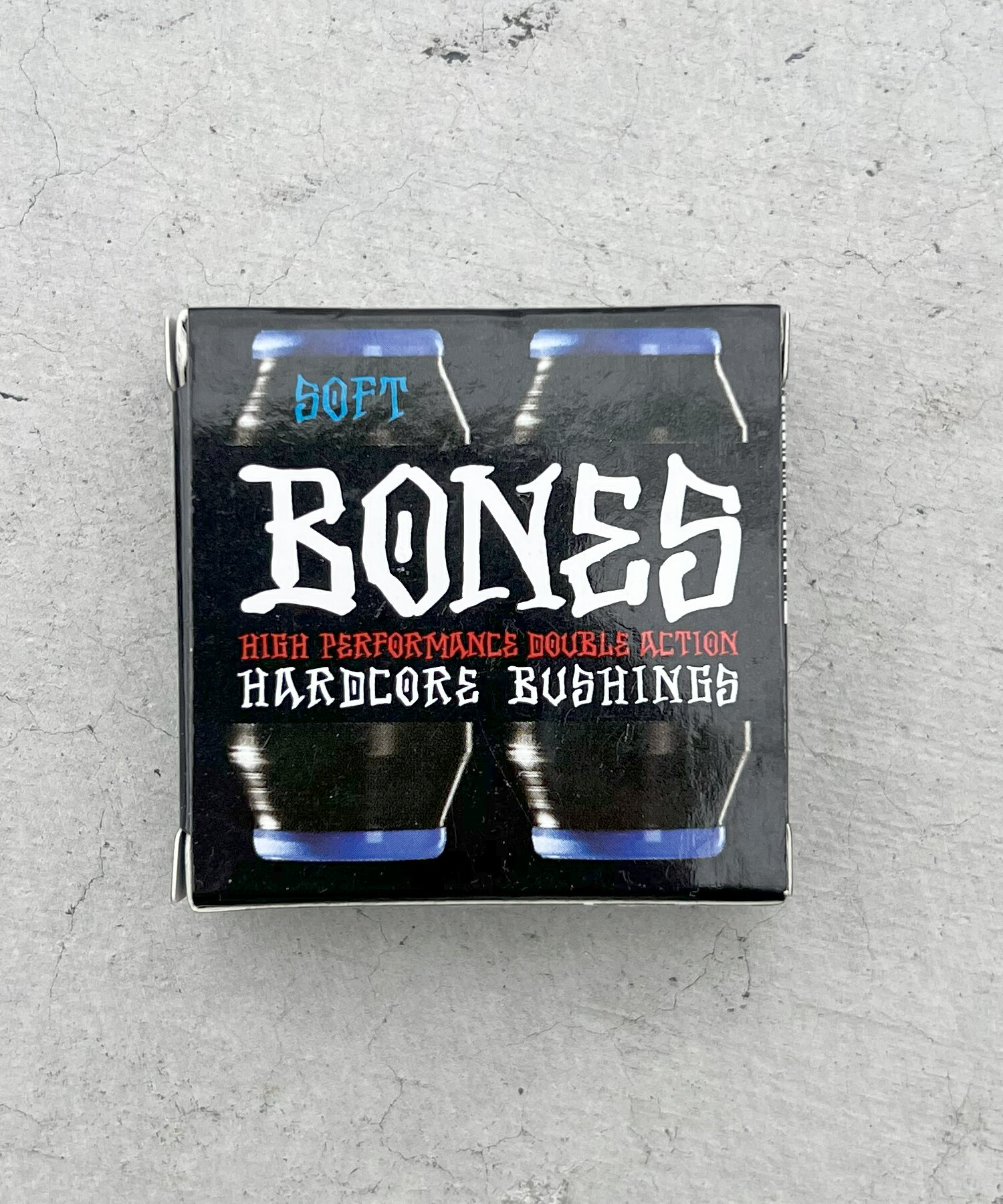 スケートボード ブッシュ BONES ボーンズ HARDCORE BUSHING ハードコアブッシュ 35220301 SOFT BLK KK I7