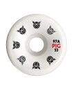 XP[g{[h EB[ PIG sO MULTI HEAD WHEELS W870-53 53mm 97A KK J5