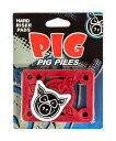 スケートボード パーツ ライザー パッド PIG ピグ PILES 1/8HARDライザー K935-RD KK J5
