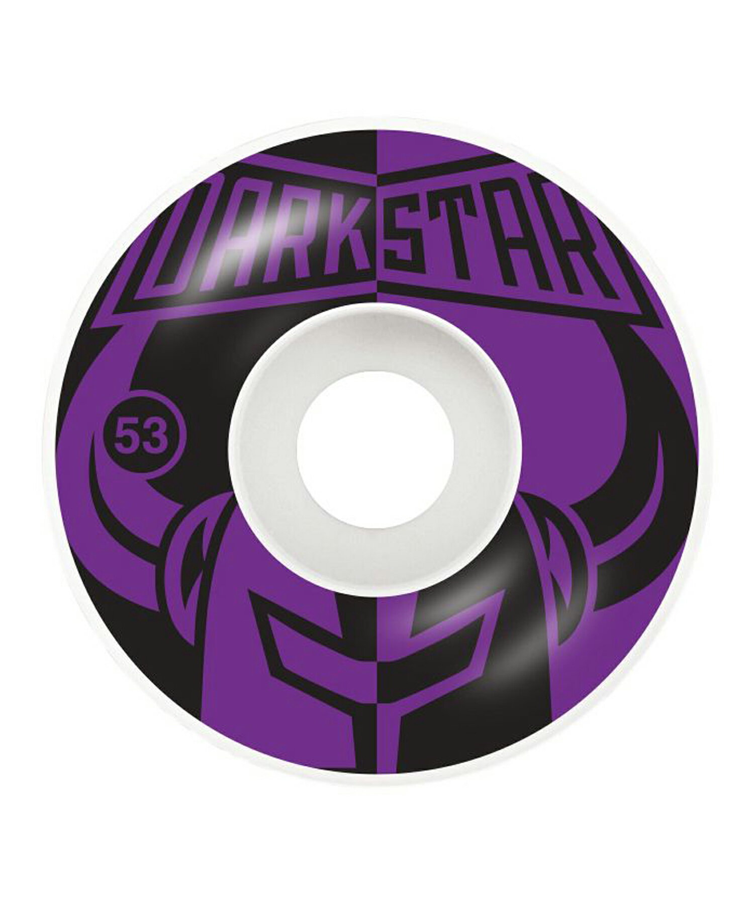 スケートボード ウィール DARK STAR ダークスター DIVIDE PURPLE 53mm 99A KK J20