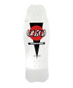 スケートボード デッキ オールドシェイプ HOSOI ホソイ HOSOI O.G. HAMMERHEAD WHITE 10.5inch KK4