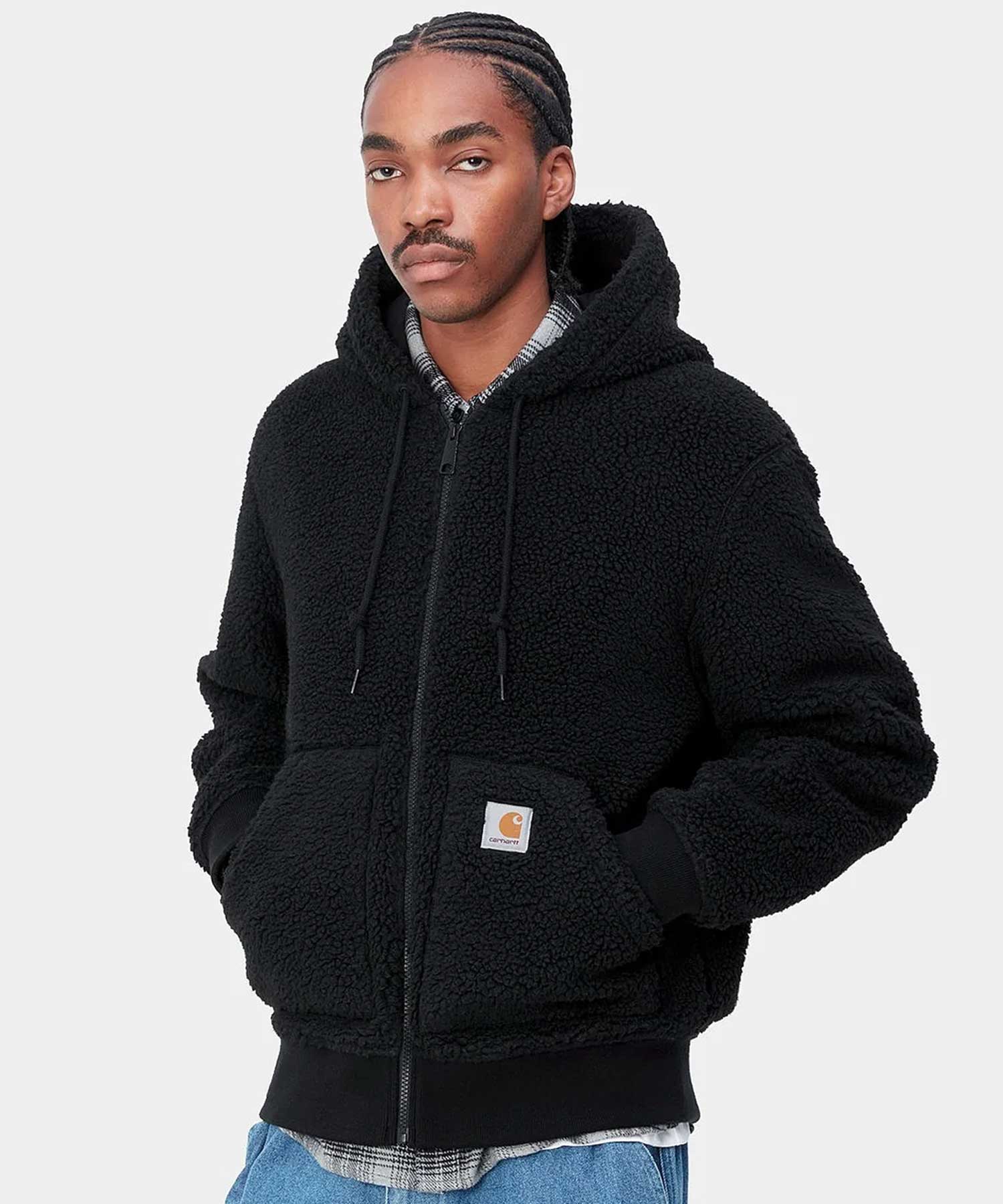 カーハート ボアジャケット メンズ Carhartt WIP/カーハートダブリューアイピー OG ACTIVE LINER ボア フリース ルーズフィット メンズ ジャケット I032301