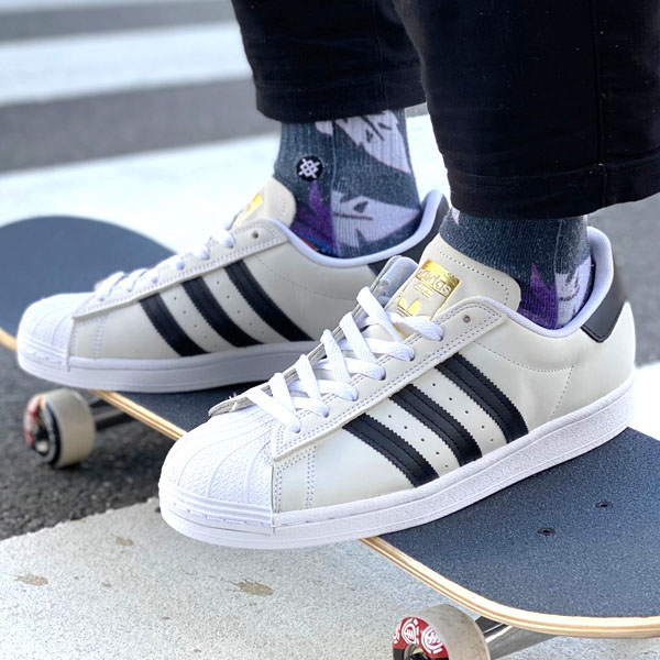 アディダス レザースニーカー レディース adidas skateboarding アディダス スケートボーディング SUPERSTAR スーパースター 421231903 シューズ スニーカー ユニセックス FV0322 KK1 A16