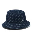 NEW ERA/ニューエラ ハット バケット01 Denim Monogram デニム モノグラム 13515825