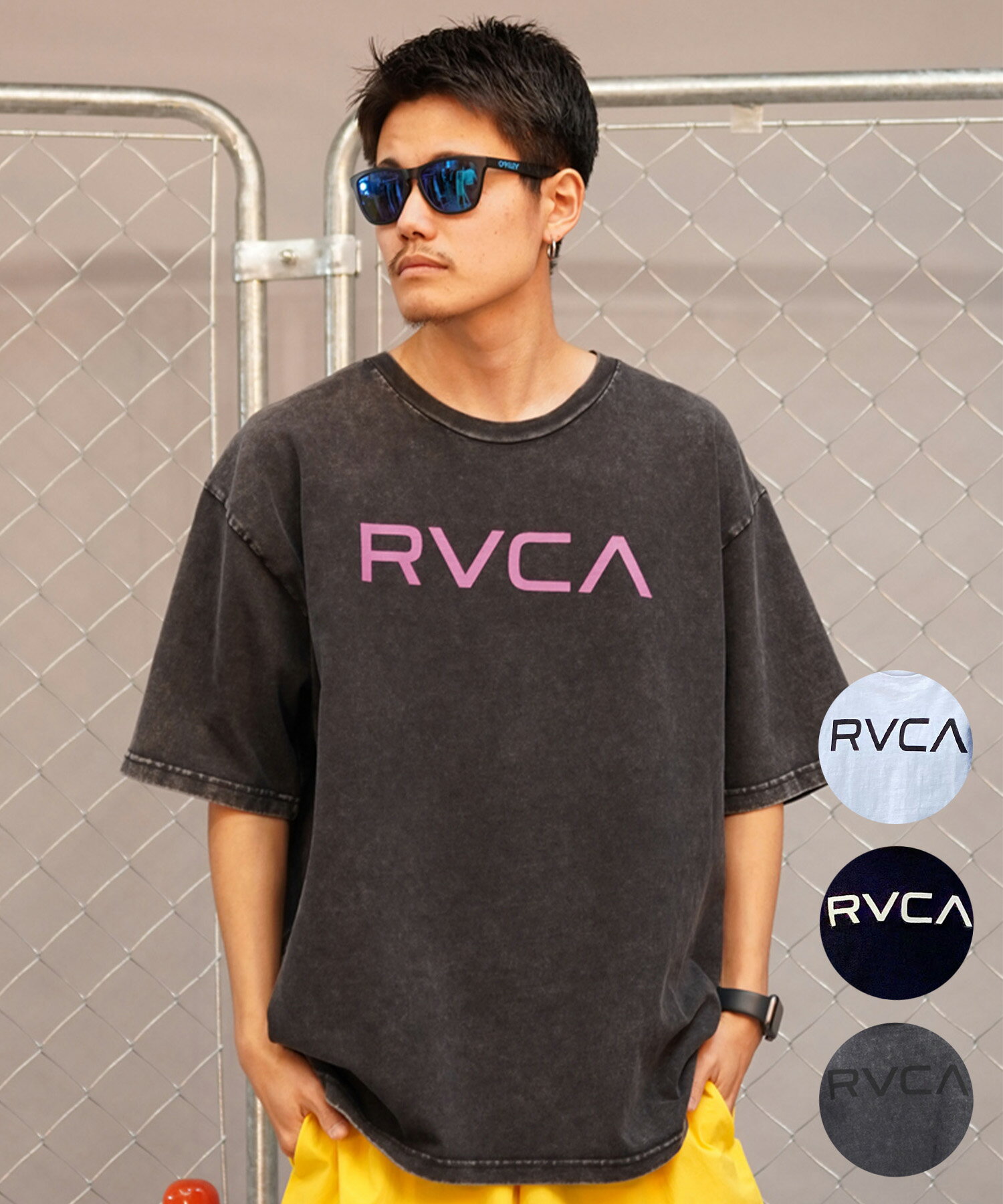 RVCA ルーカ BIG RVCA TEE メンズ 半袖 Tシャツ ロゴ シンプル オーバーサイズ BE041-226 1