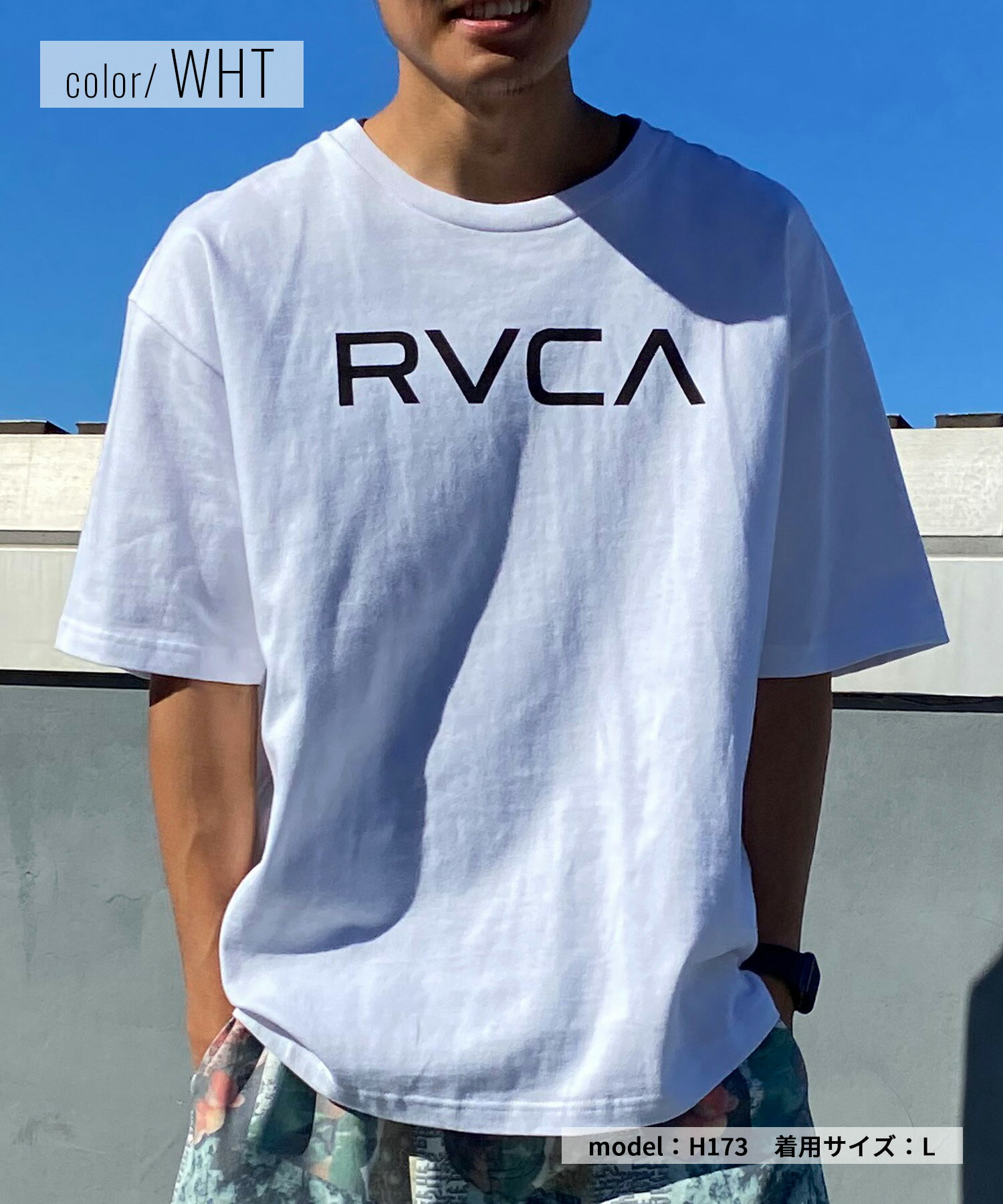 RVCA ルーカ BIG RVCA TEE メンズ 半袖 Tシャツ ロゴ シンプル オーバーサイズ BE041-226 2
