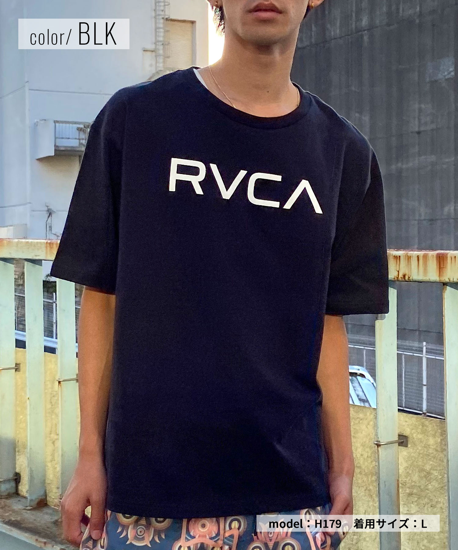 RVCA ルーカ BIG RVCA TEE メンズ 半袖 Tシャツ ロゴ シンプル オーバーサイズ BE041-226 3