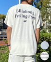 BILLABONG ビラボン メンズ 半袖 Tシャツ パイル生地 セットアップ対応 BE011-303